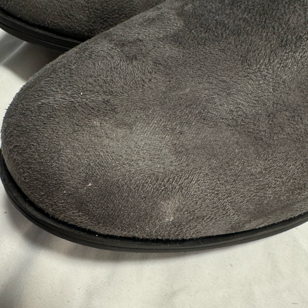 VJH comfort Wmns Slouchy Boots Bootie Sz 8.5 Round Toe Comfort Low Heel Mid Calf - Picture 12 of 16